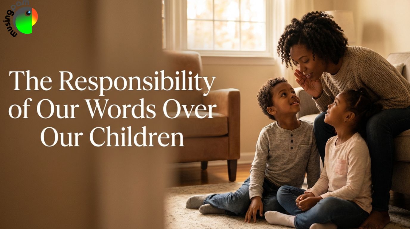 The Responsibility of Our Words Over Our Children